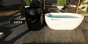 Cold Plunge Barrel with Chiller - Dreampod