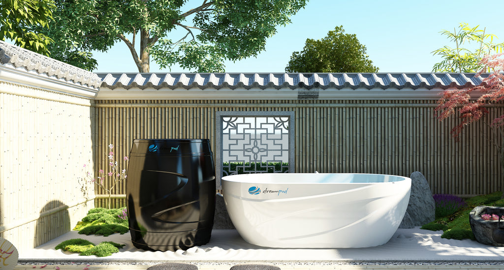Cold Plunge Barrel with Chiller - Dreampod