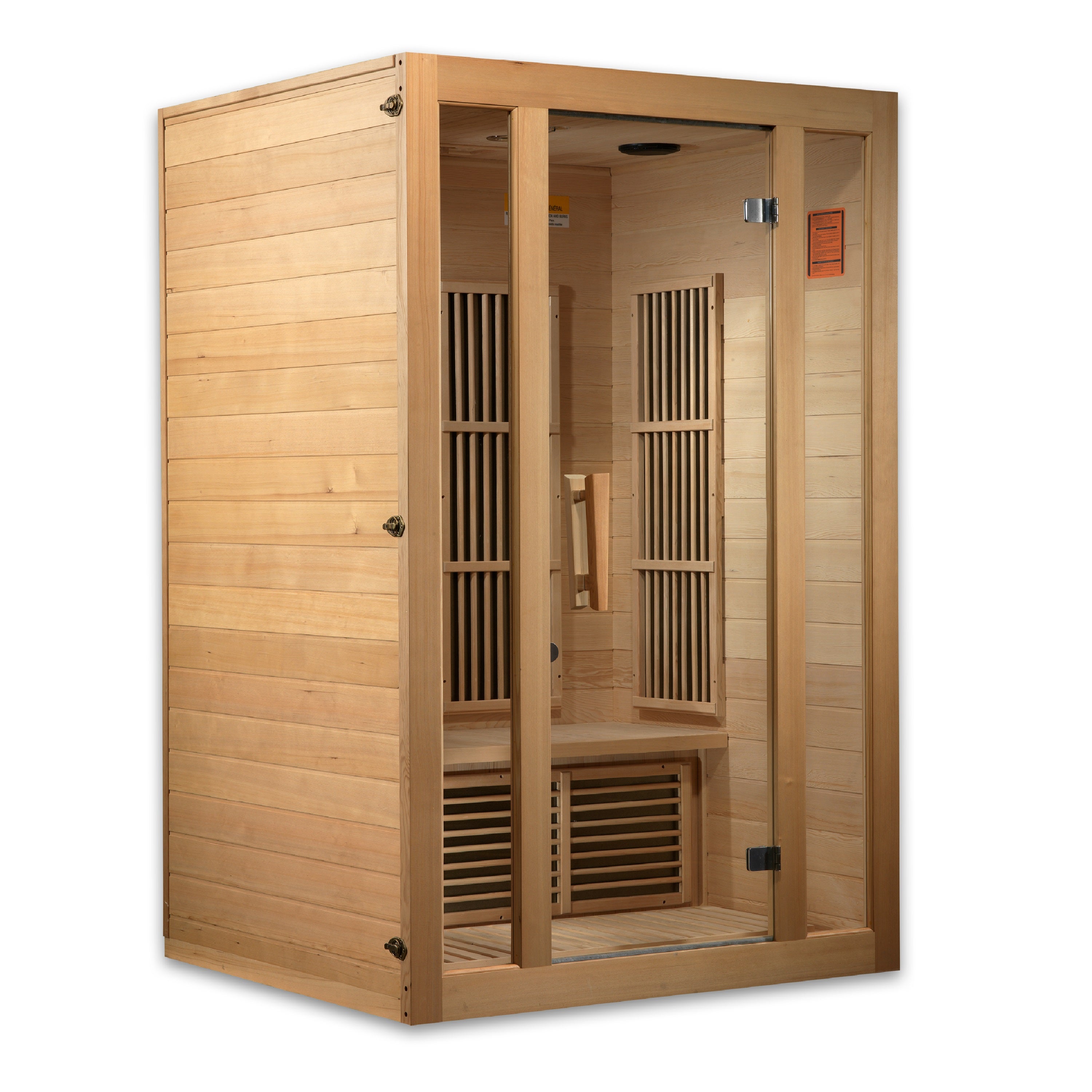 Maxxus "Seattle" FAR Infrared Sauna Low EMF with Hemlock Wood