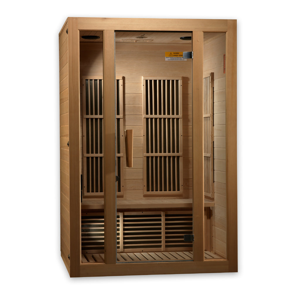 Maxxus "Seattle" FAR Infrared Sauna Low EMF with Hemlock Wood