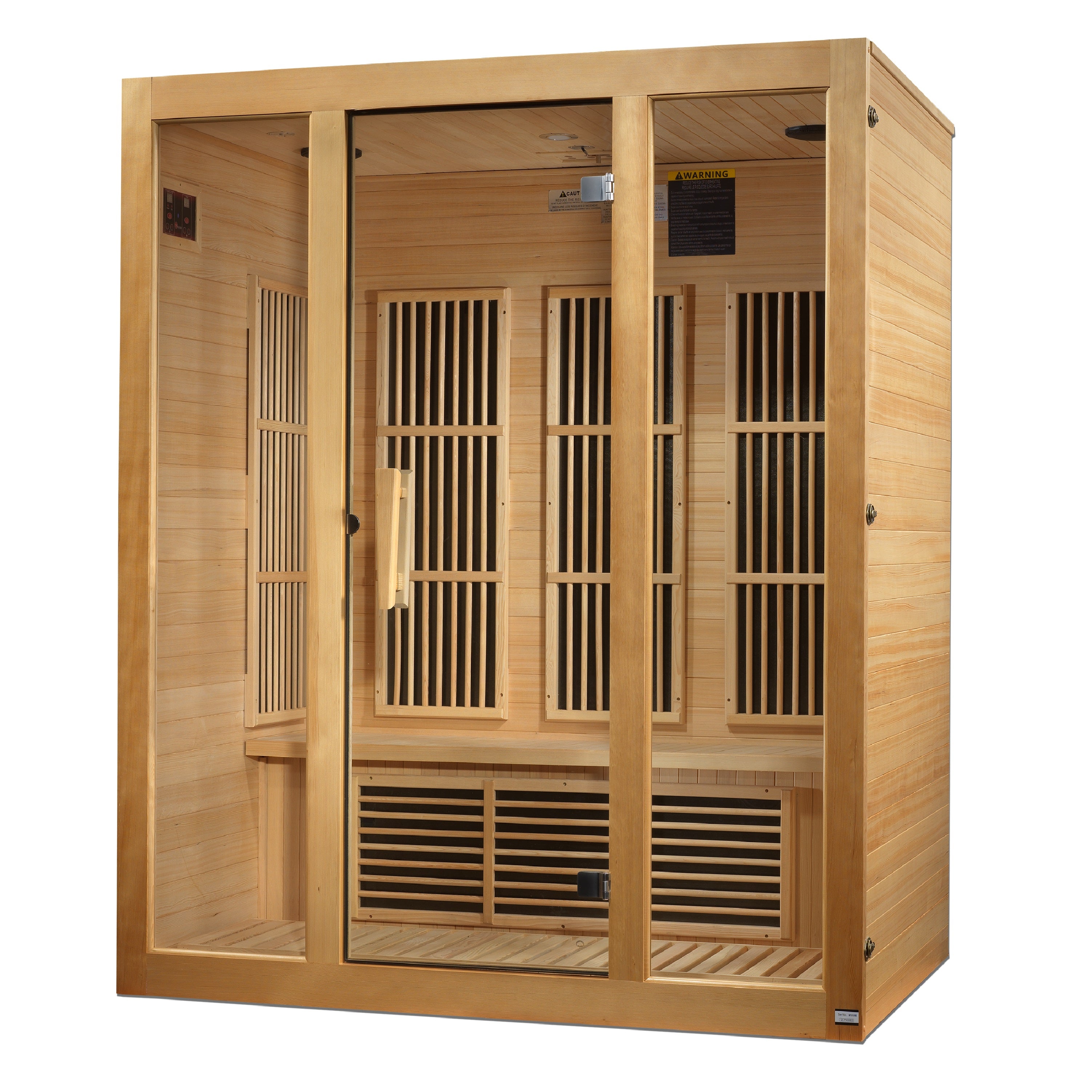 Maxxus "Bellevue" FAR Infrared Sauna Low EMF with Hemlock Wood