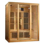 Maxxus "Bellevue" FAR Infrared Sauna Low EMF with Hemlock Wood