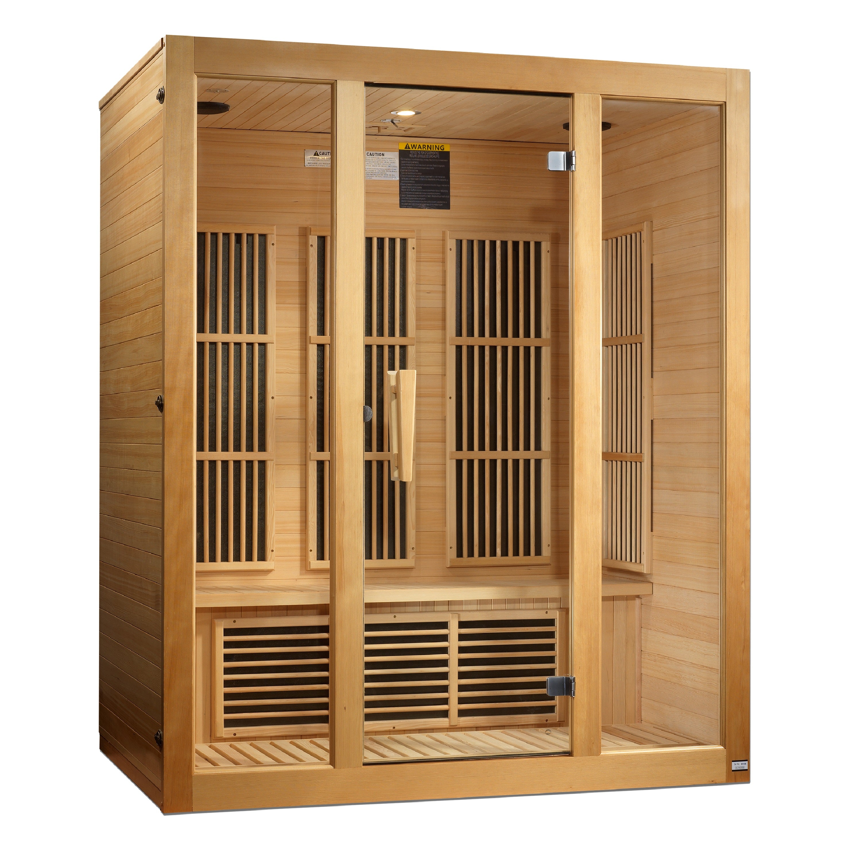 Maxxus "Bellevue" FAR Infrared Sauna Low EMF with Hemlock Wood