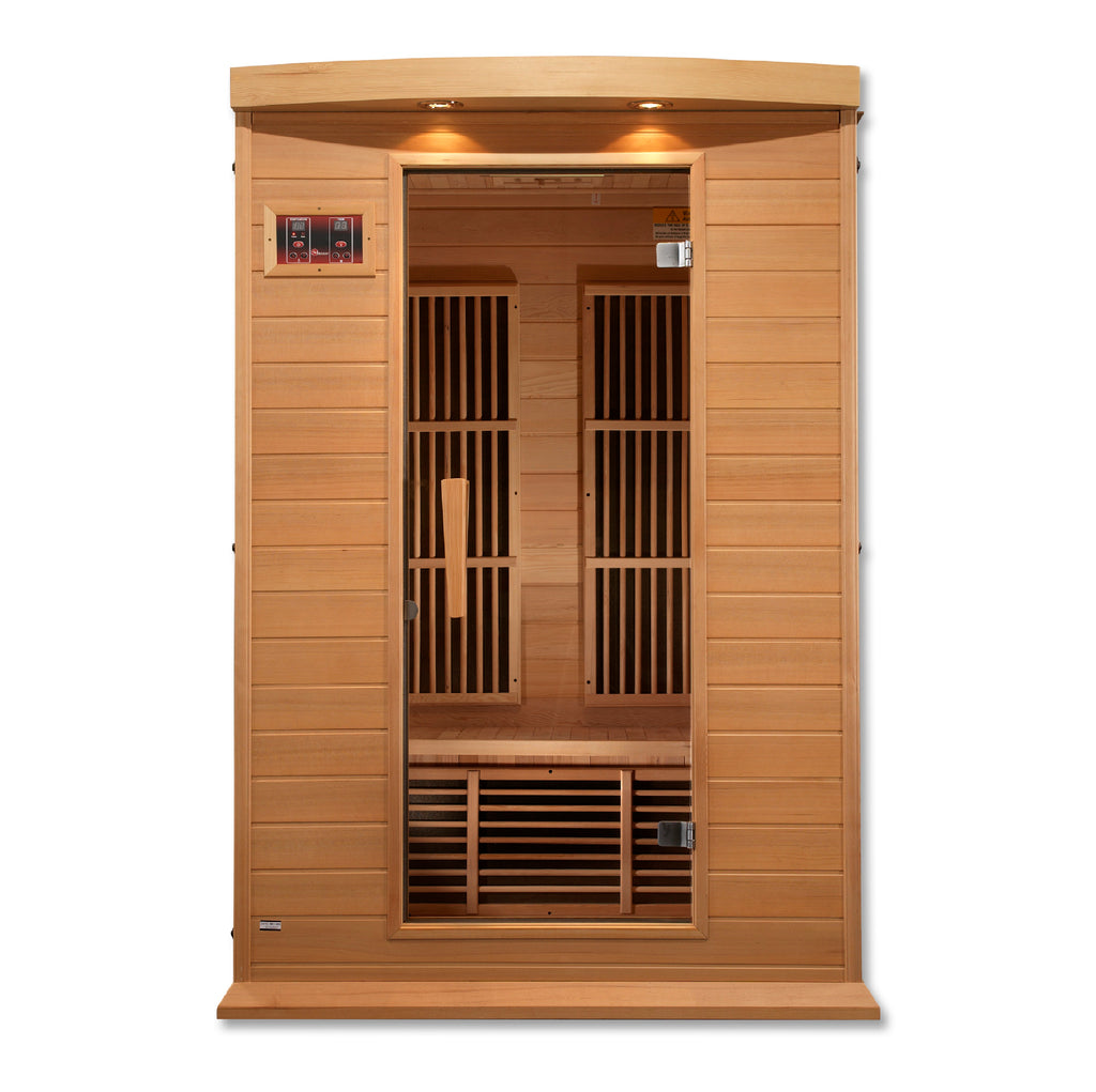 Maxxus "Toulouse" FAR Infrared Sauna Low EMF with Hemlock Wood