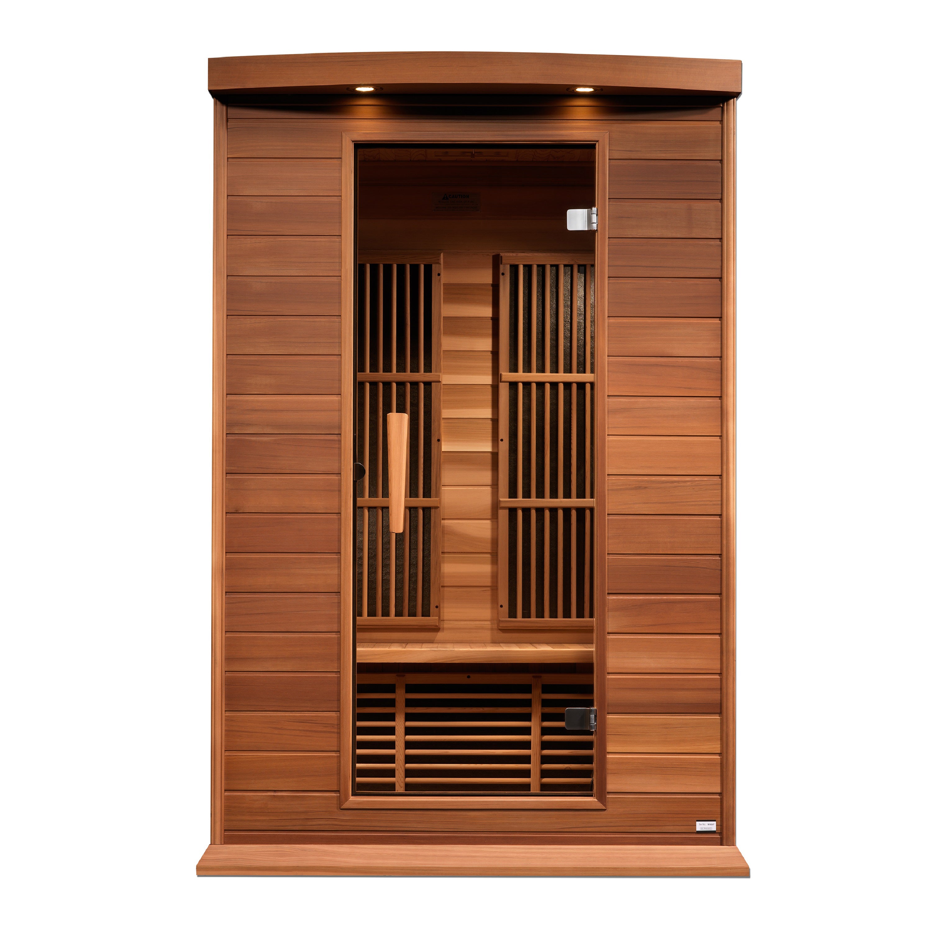 Maxxus 2-Person Near Zero EMF FAR Infrared Sauna (Canadian Red Cedar)