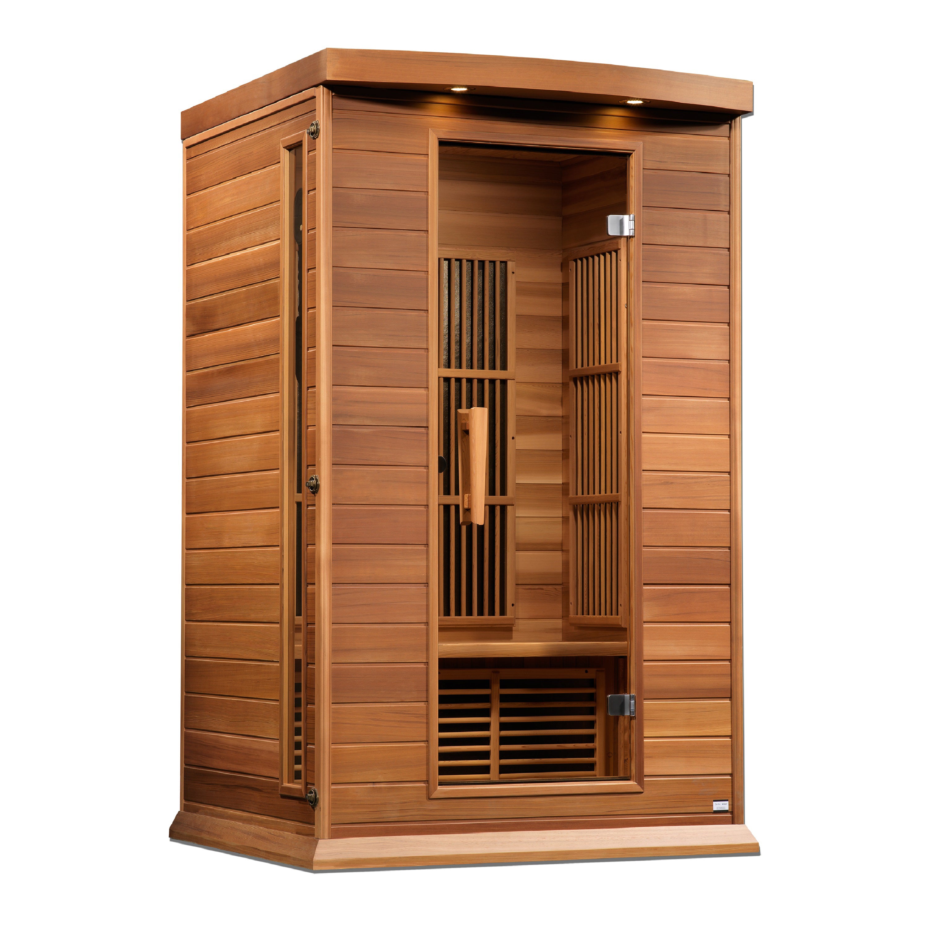 Maxxus 2-Person Near Zero EMF FAR Infrared Sauna (Canadian Red Cedar)