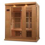 Maxxus FAR Infrared Sauna Low EMF with Hemlock Wood
