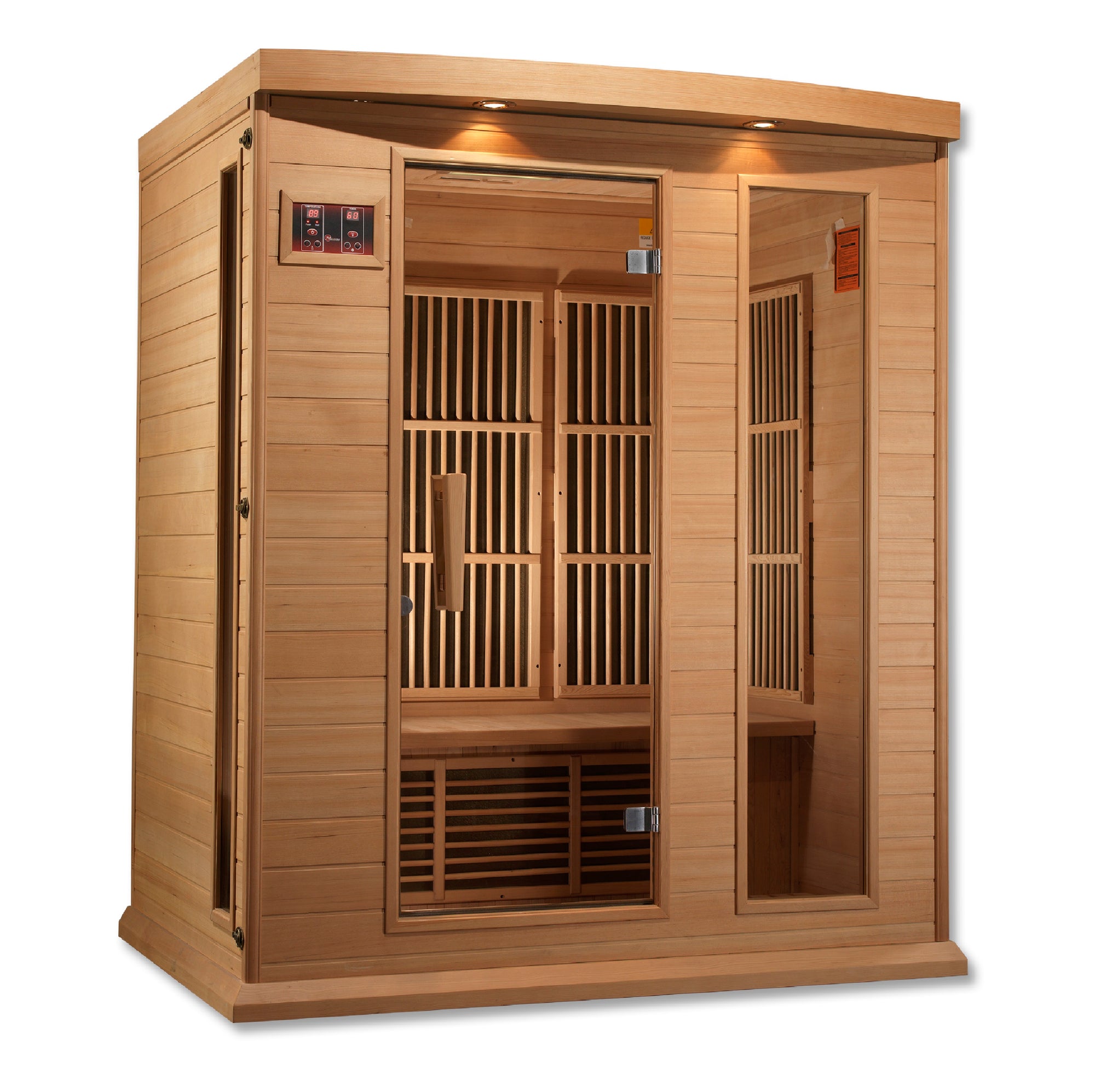 Maxxus FAR Infrared Sauna Low EMF with Hemlock Wood
