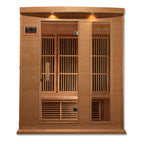 Maxxus FAR Infrared Sauna Low EMF with Hemlock Wood