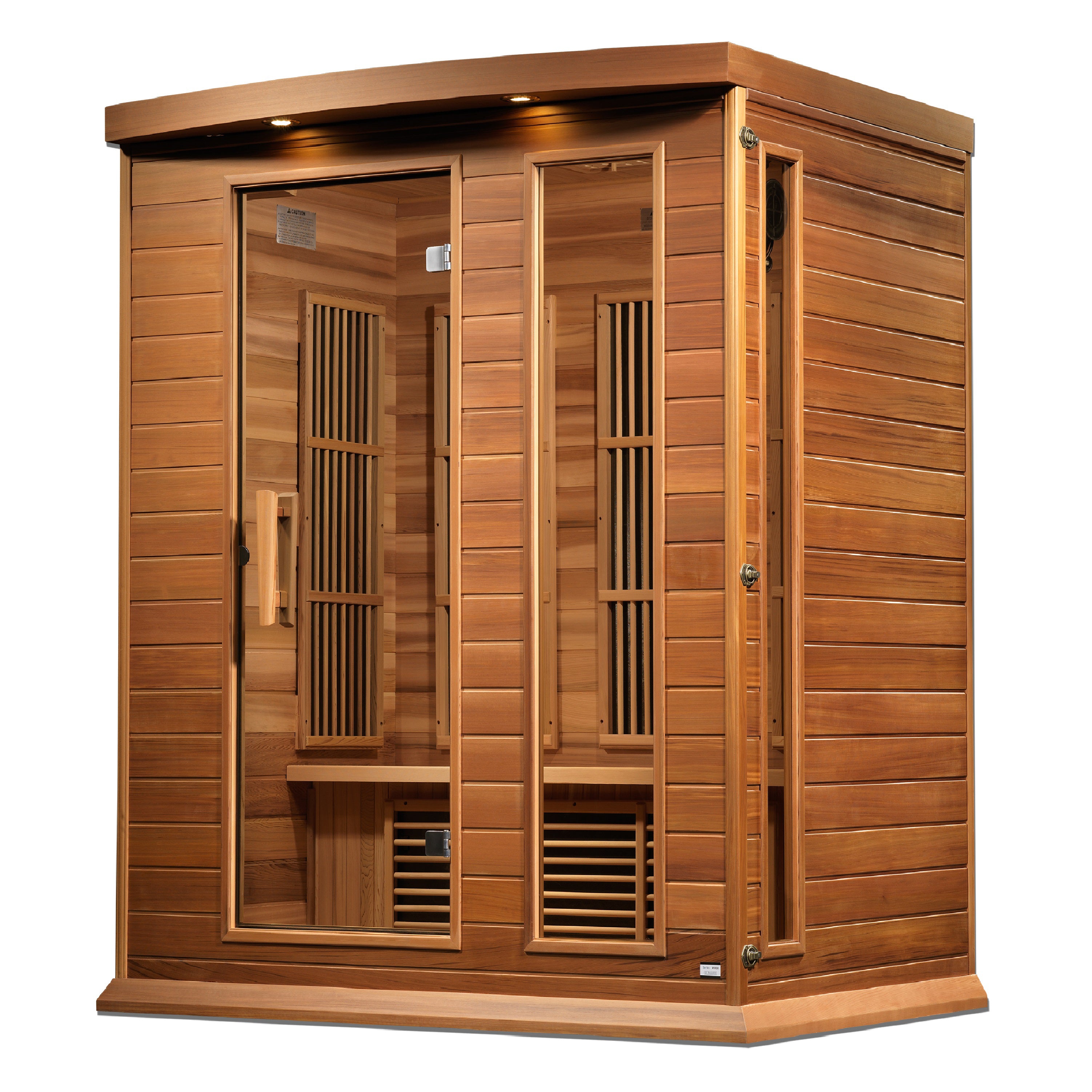 Maxxus FAR Infrared Sauna Near Zero EMF with Red Cedar Wood