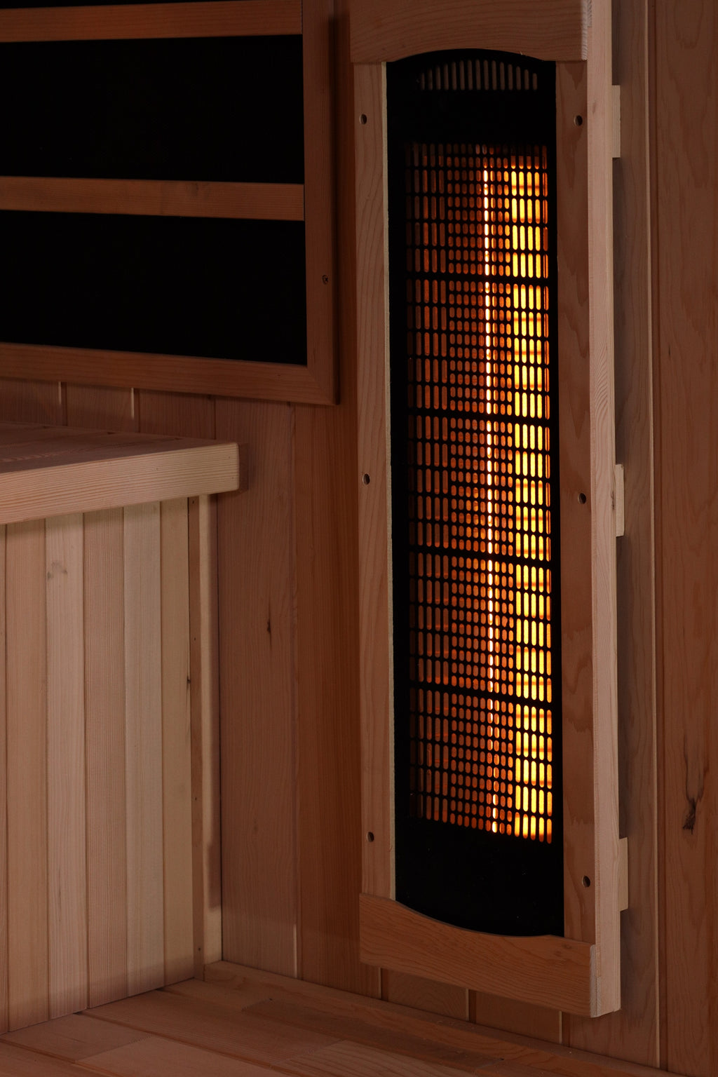 8000 Reserve Series PureTech™ Full Spectrum Infrared Sauna Near Zero EMF with Himalayan Salt Bar (4 person)