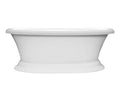 Carrington 6638Cf Acrylic Freestanding Front-Center Drain Air Massage Bathtub