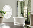 Carrington 7240C Acrylic Drop-in Front-Center Drain Air Massage Bathtub