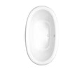Carrington 7240C Acrylic Drop-in Front-Center Drain Air Massage Bathtub