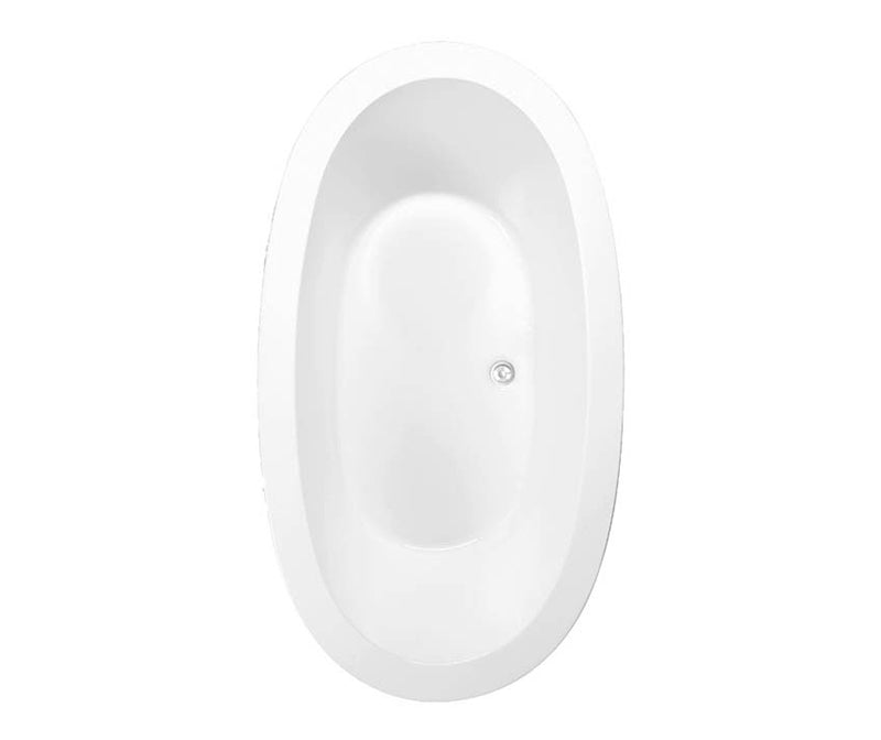 Hanna 7240C Acrylic Drop-in Front-Center Drain DriftBath™ Bathtub
