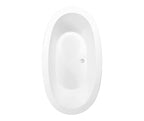 Hanna 7240C Acrylic Drop-in Front-Center Drain DriftBath™ Bathtub