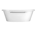 Hanna 7240CF Acrylic Freestanding Front-Center Drain Air Massage Bathtub