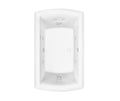 Pagosa Motif (66 x 43) Acrylic Drop-in Front-Center Drain Combined Whirlpool and Air Massage Bathtub
