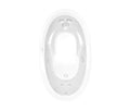 Point Reyes (72 x 39) Acrylic Drop-in Universal Drain Combined Whirlpool and Air Massage Bathtub