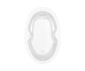 San Simeon (60 x 38) Acrylic Drop-in Universal Drain Combined Whirlpool and Air Massage Bathtub