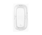 Santa Cruz (66 x 36) Acrylic Alcove Left/Right-Hand Drain Combined Whirlpool and Air Massage Bathtub