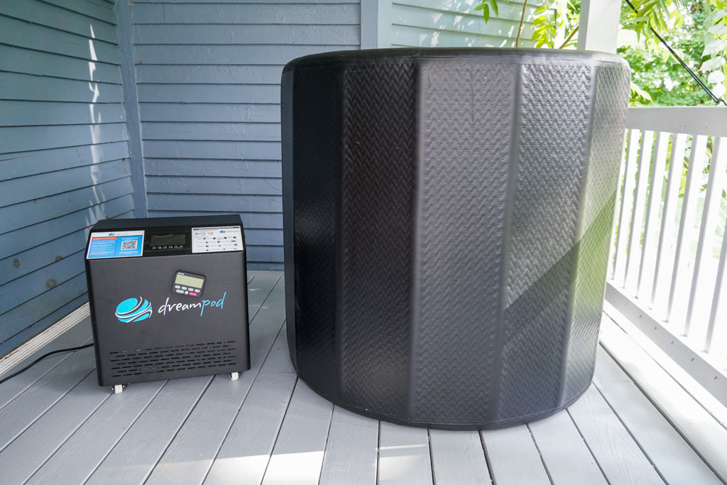 Cold Plunge Barrell FLEX with Chiller - Dreampod