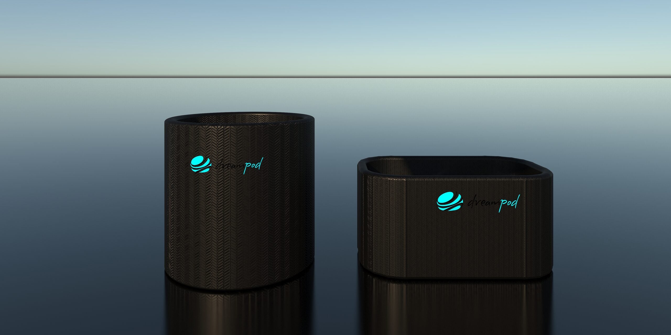 Cold Plunge Barrell FLEX with Chiller - Dreampod